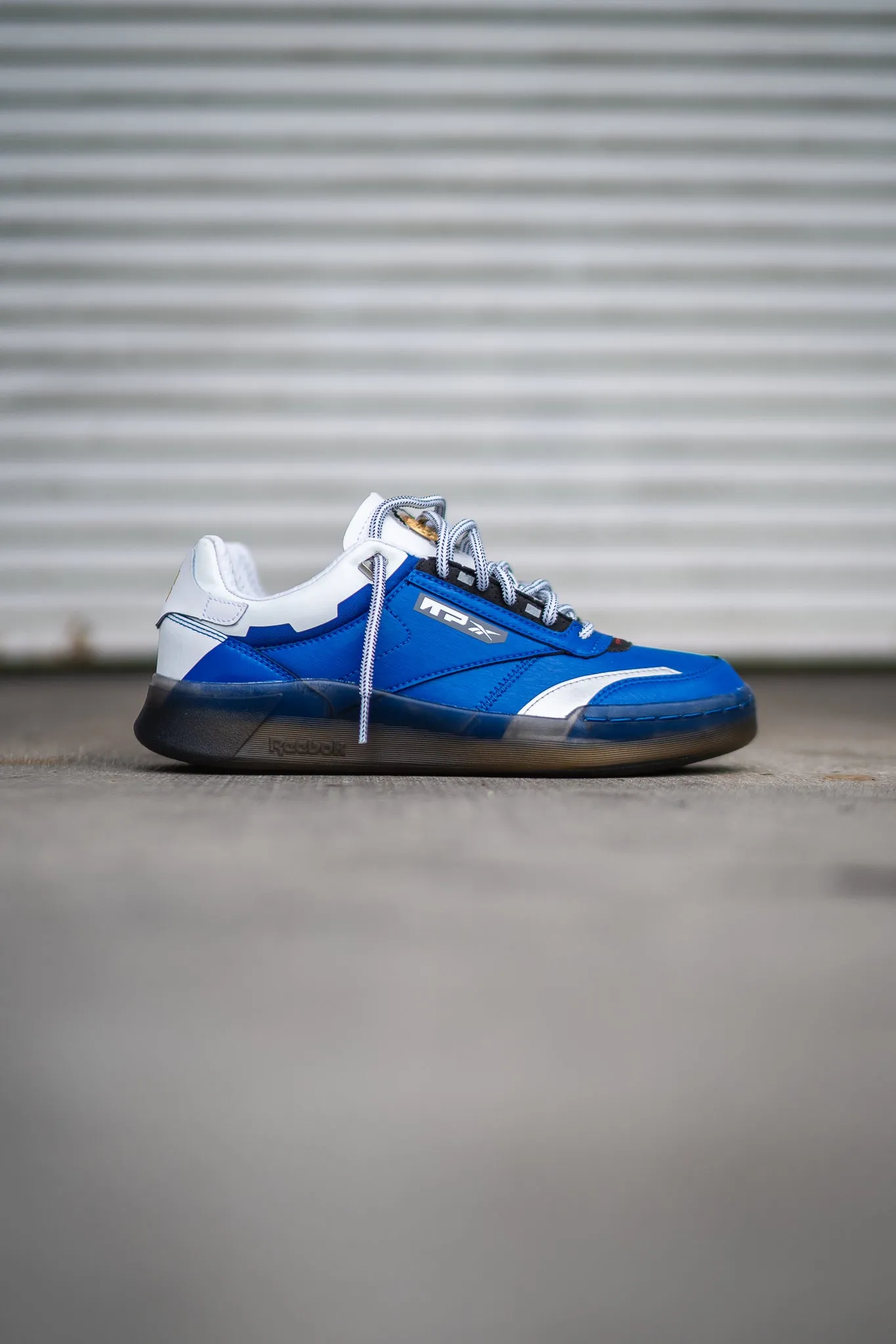 Reebok Power Rangers Club C (Deep Blue) street walkers' sneakers Multi-Functional
