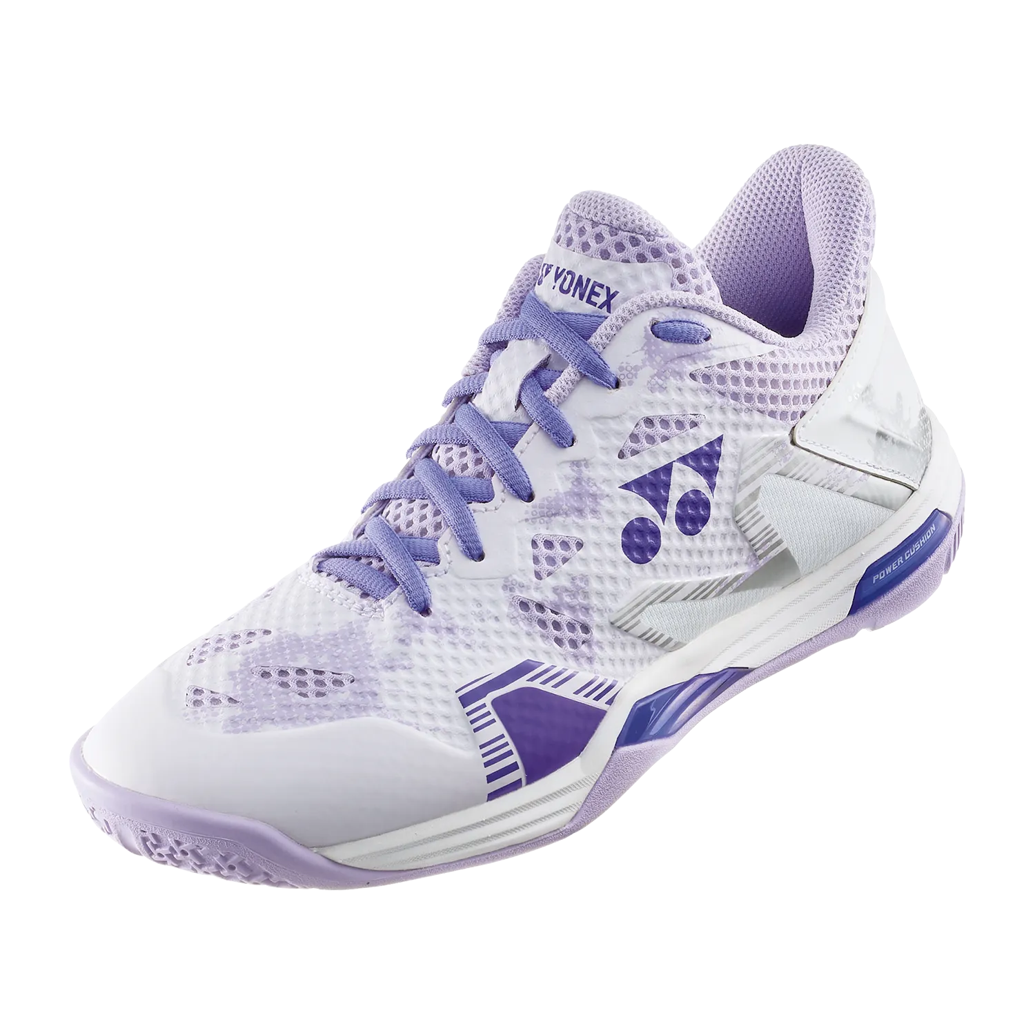 Yonex Power Cushion Eclipsion Z 3 Women's[White/Purple] Ankle Support