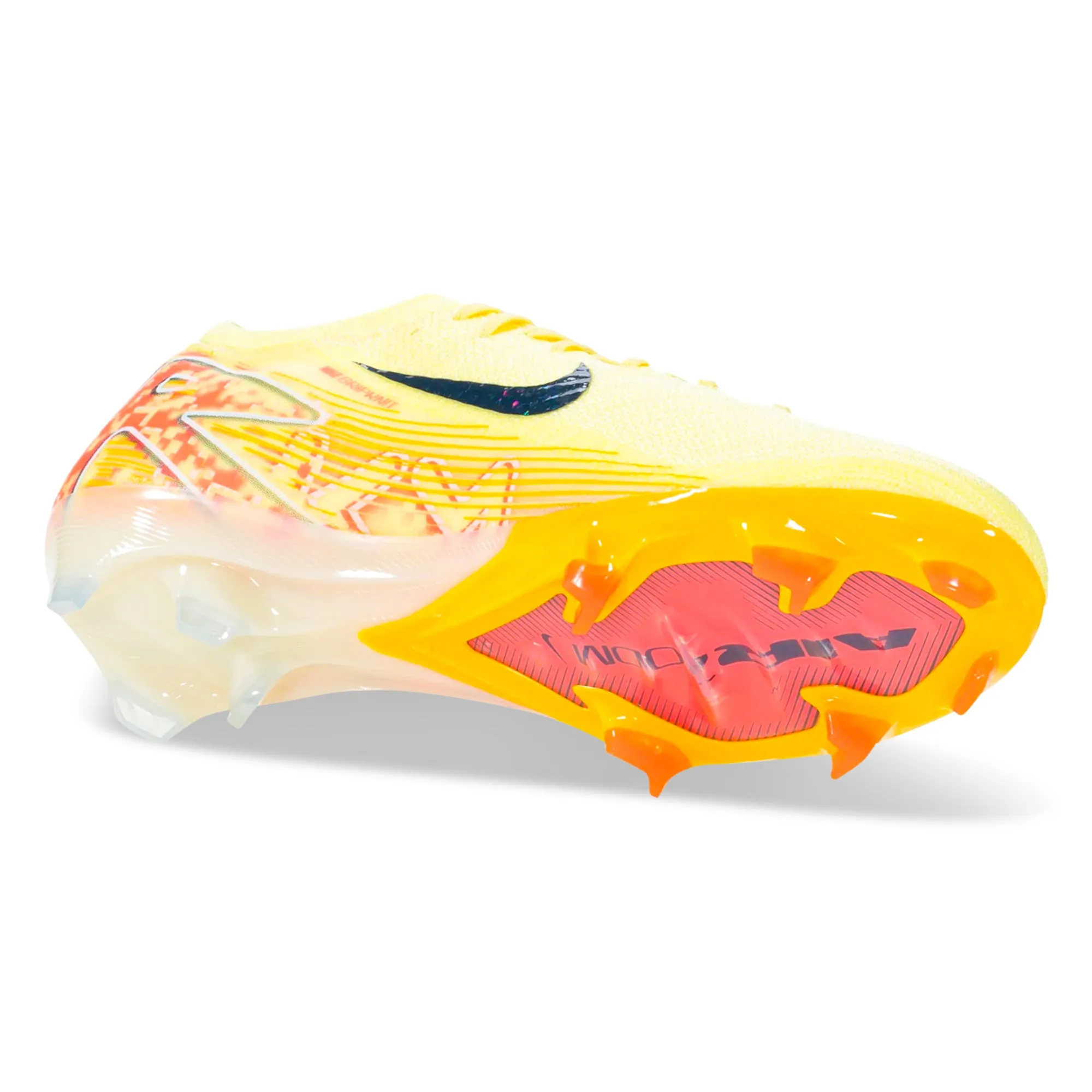 Nike Zoom Vapor 16 Elite KM FG Soccer Cleats (Light Laser Orange/Armory Navy) Designer kids' shoes
