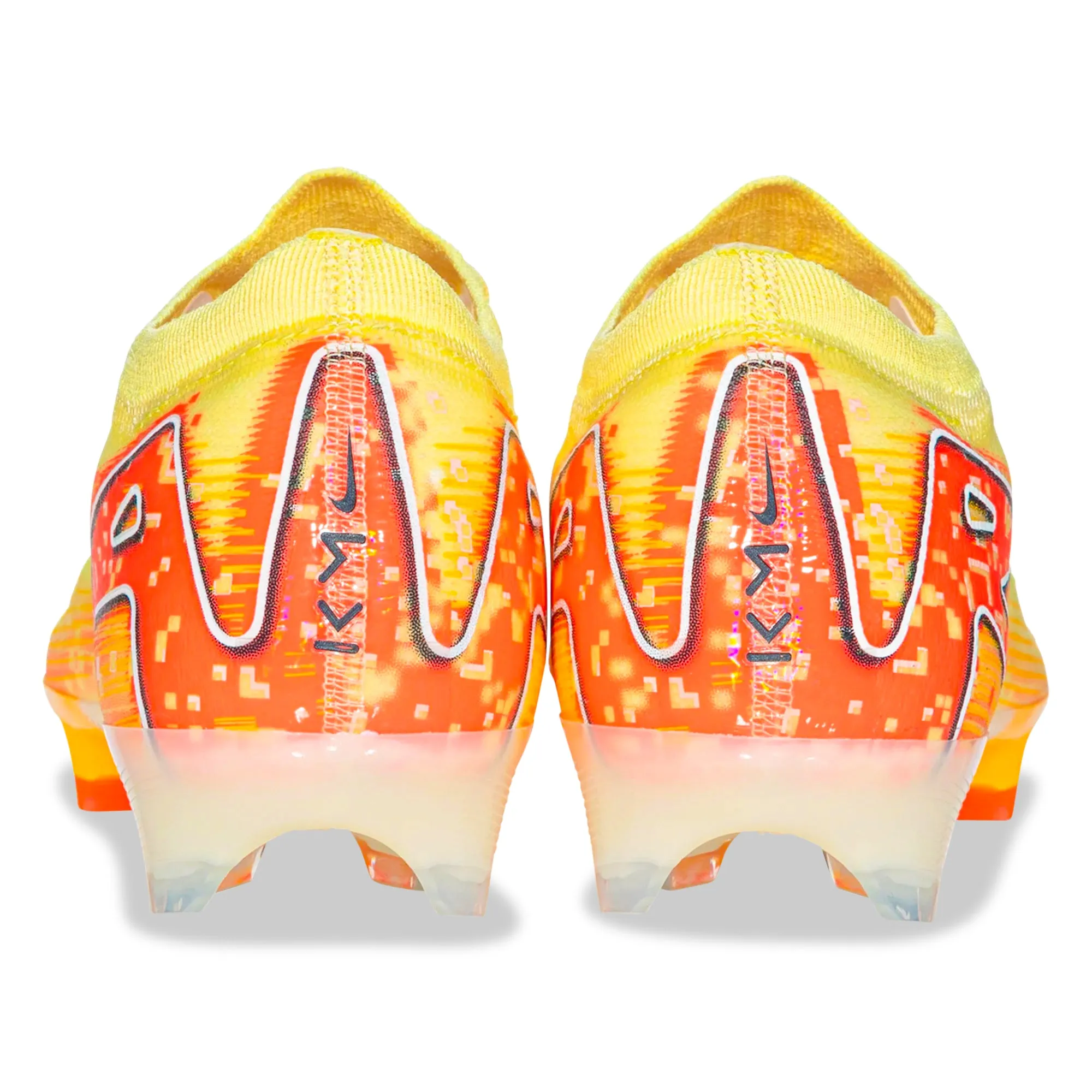 Nike Zoom Vapor 16 Elite KM FG Soccer Cleats (Light Laser Orange/Armory Navy) Green
