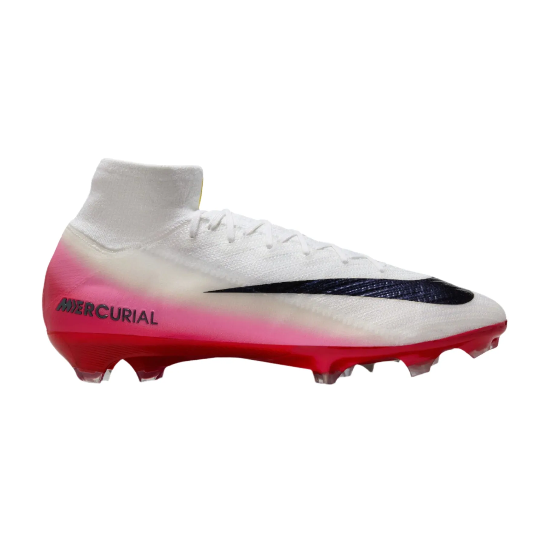 moisture - wicking lining shoes personal - color shoes Nike Zoom Superfly 10 LV8 Elite Firm Ground Soccer Cleats (University Red/Dark Obsidian)