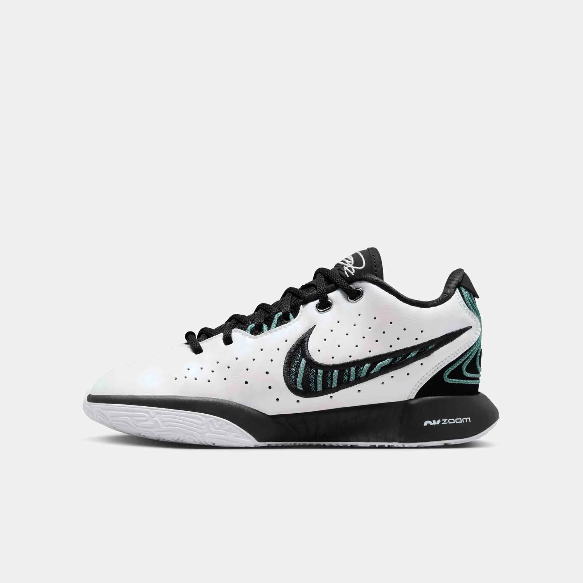 Kids' LeBron XXI 'Conchiolin' label Suede