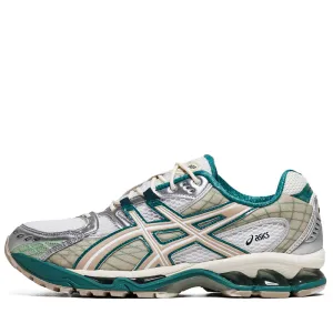 ethically - produced Asics Gel-Nimbus 10.1 - White/Rainy Lake