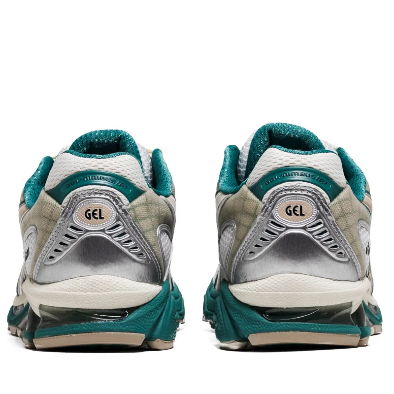 Asics Gel-Nimbus 10.1 - White/Rainy Lake Cardio Session genuine - leather - upper shoes