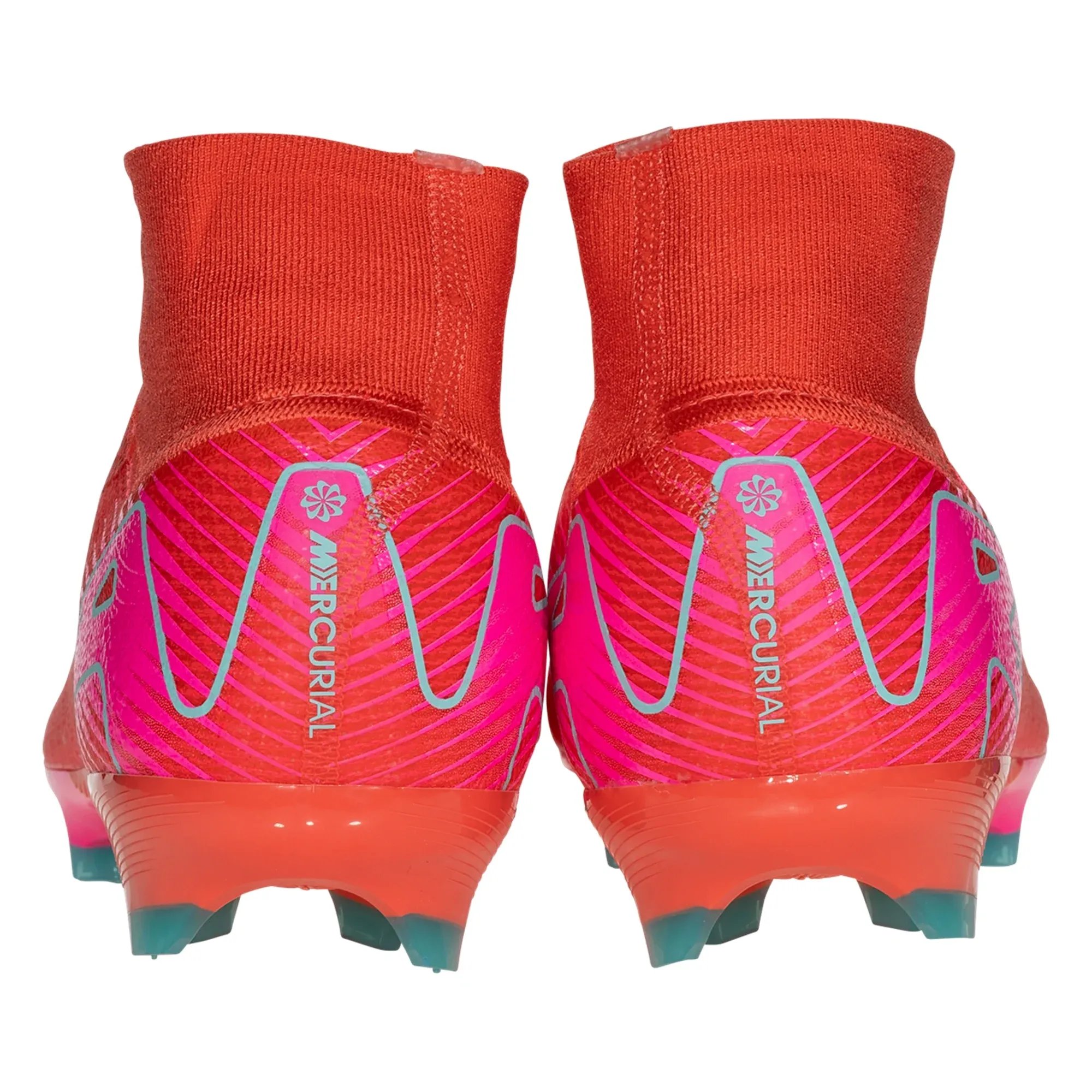 Nike Zoom Superfly 10 Pro FG Soccer Cleat (Ember Glow/Aurora Green) ice hockey boots