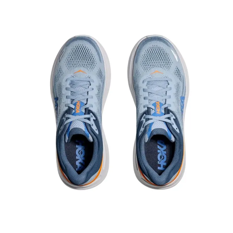 HOKA Bondi 9 D Mens Running Shoes reinforced - heel - area - sturdiness shoes Comfort