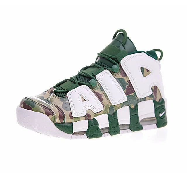 Pure Motion New Arrival Official Nike Air More Uptempo Hoop Pack Breathable Women's Basketball Shoes