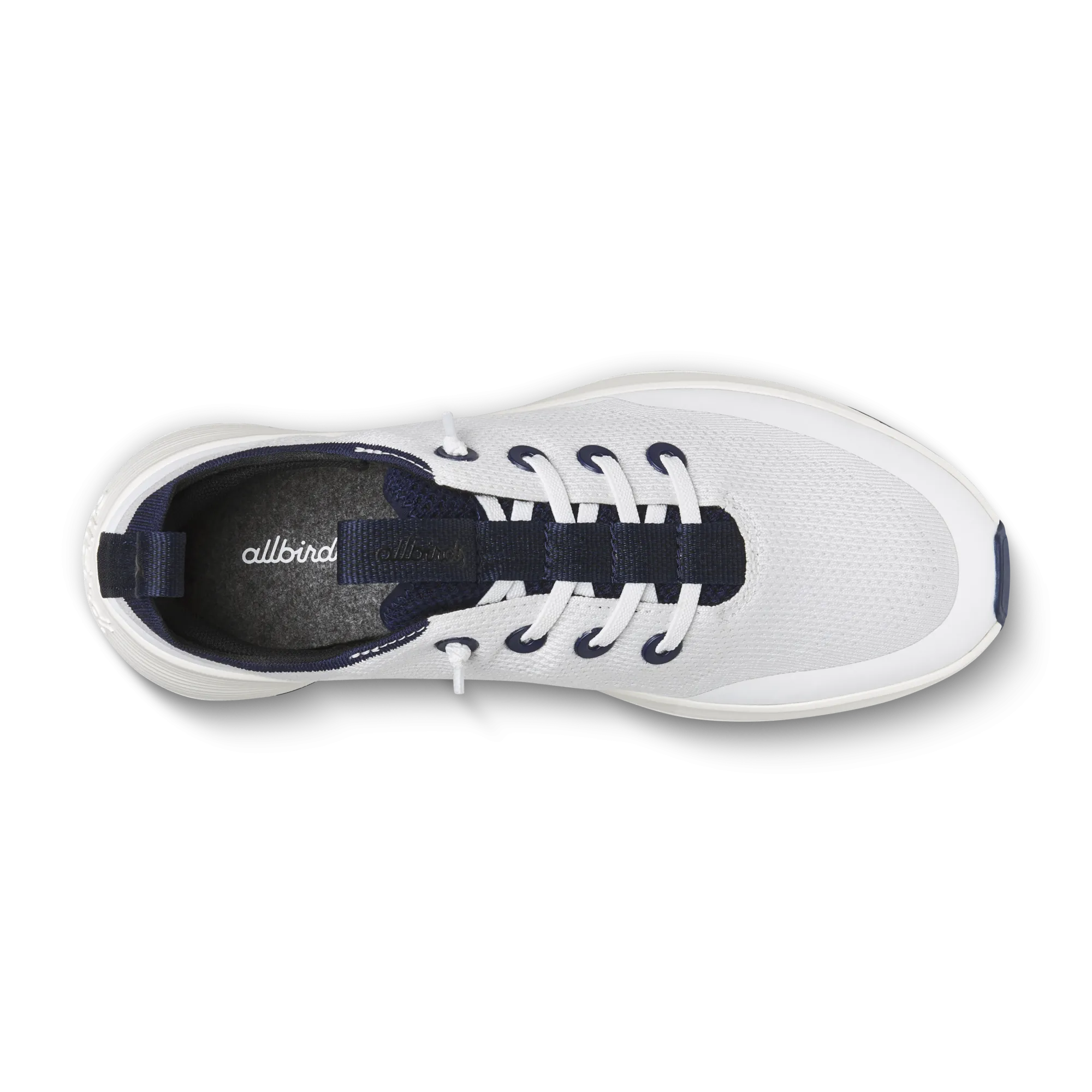 Ergonomic Design Men's Tree Runner Go - Utility - Blizzard/Deep Navy (Natural White Sole)