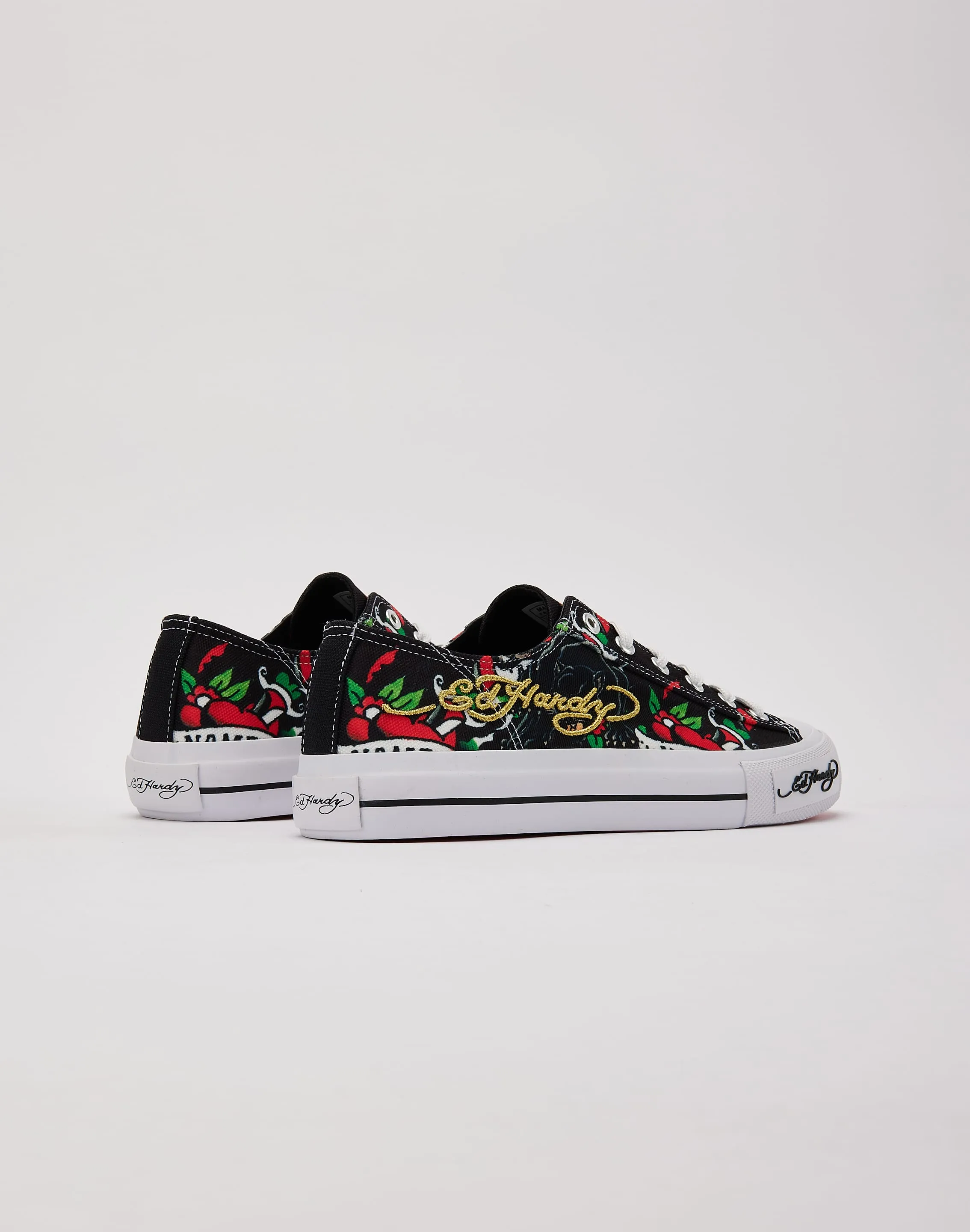 Ed Hardy Skull Low Velcro   closure Steady Stride