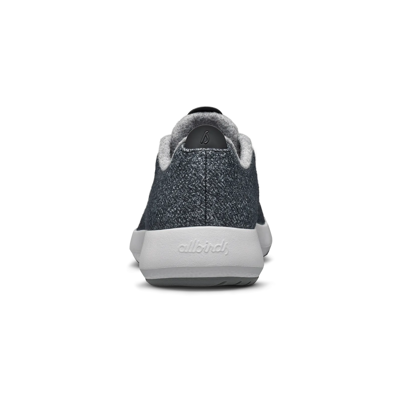 comfortable socks Midsole Foam Women's Wool Runner Mizzle - Dark Grey (Light Grey Sole)