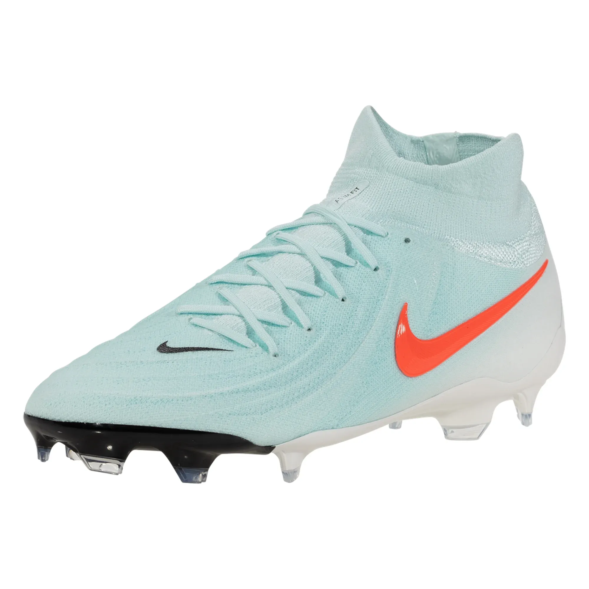Nike Phantom Luna II Pro FG Soccer Cleats (Mint/Atomic Red) Trendy kids' shoes