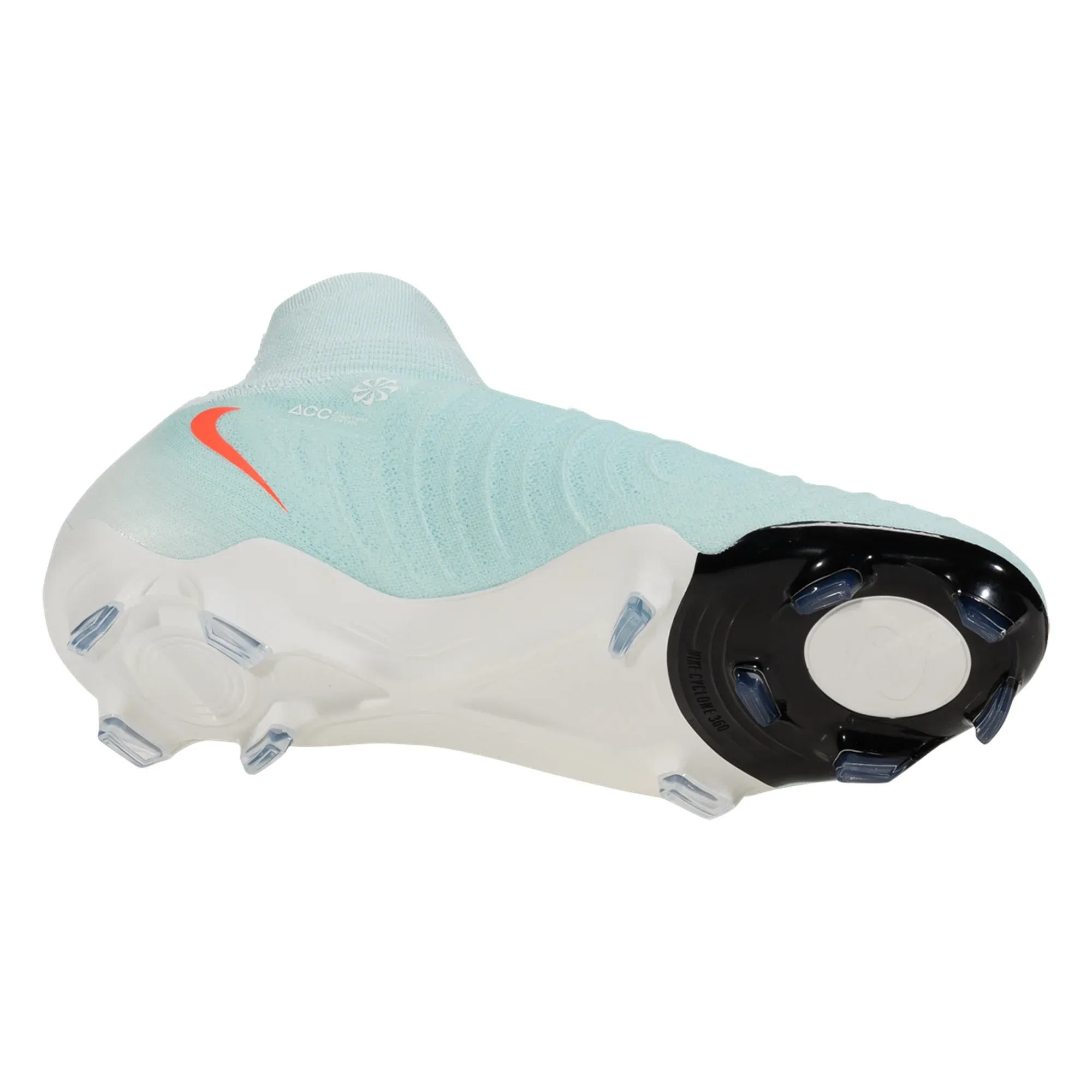 Nike Phantom Luna II Pro FG Soccer Cleats (Mint/Atomic Red) opera - house - hall shoes salsa - dance - club shoes