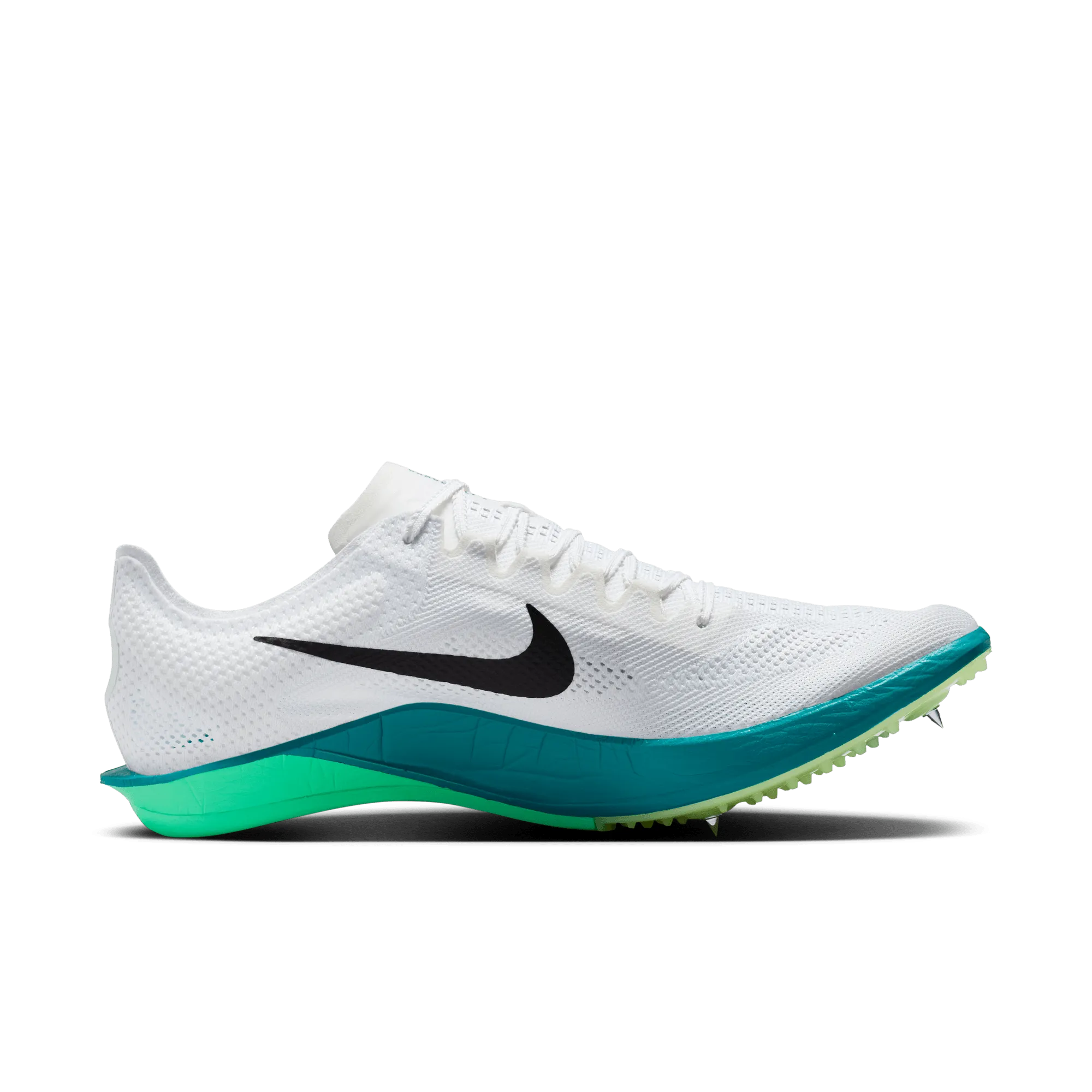 ZOOMX DRAGONFLY 2 - D - 102 WHITE/BLACK/BRIGHT SPRUCE Comfort - driven Full Cushioning