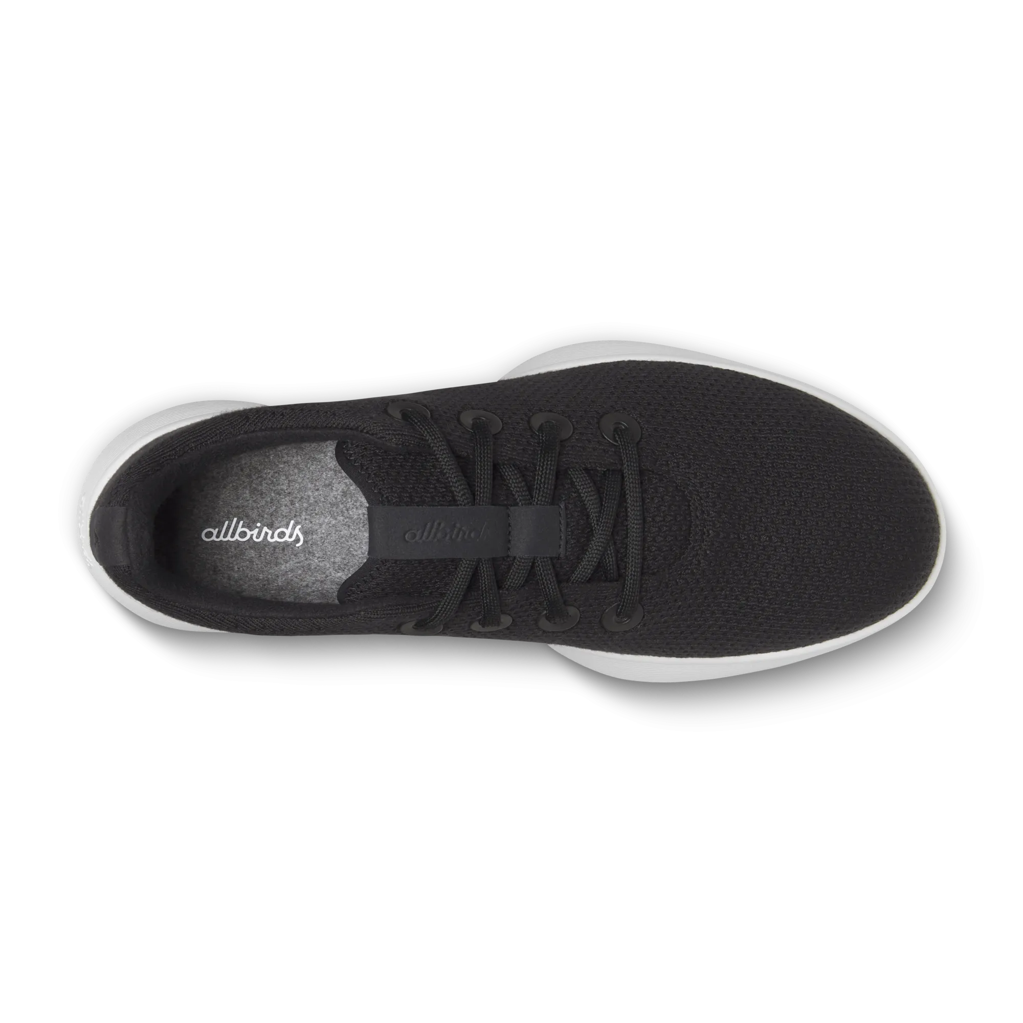 Wide Fit Option Women's Tree Runner NZ - Natural Black (Blizzard Sole)