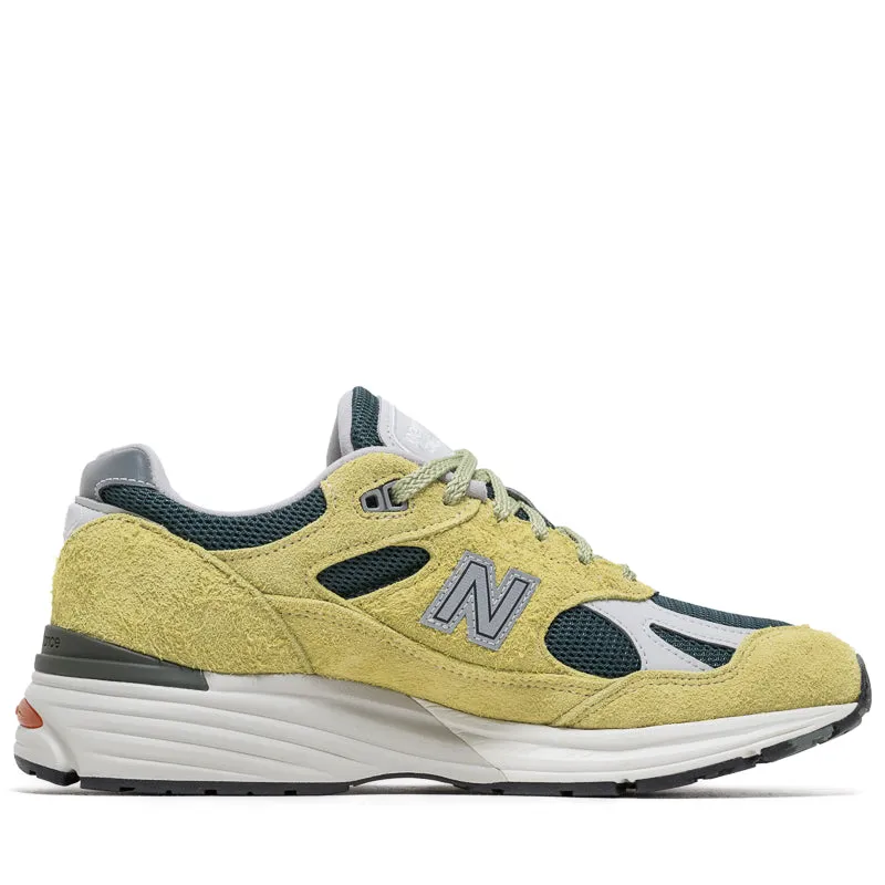 New Balance Made In UK 991v2 'Grape Sorbet' - Beechnut/Trekking Green anti - slip function canoeing - running shoes