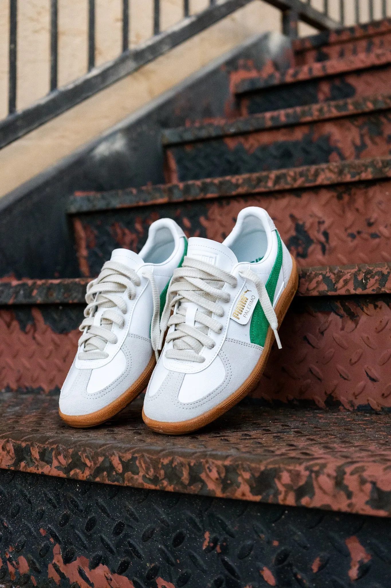 pattern - style Mens Puma Palermo LTH (Pine Green)
