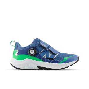 running in banked tracks shoes KID'S DYNASOFT REVEAL V4 BOA GRADE-SCHOOL - BG4 BLUE LAGUNA/GREEN
