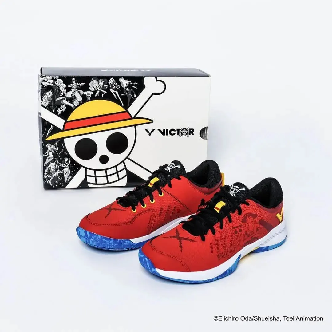 Reliable Body Align Victor x One Piece Luffy Shoes (A-OPL) Red