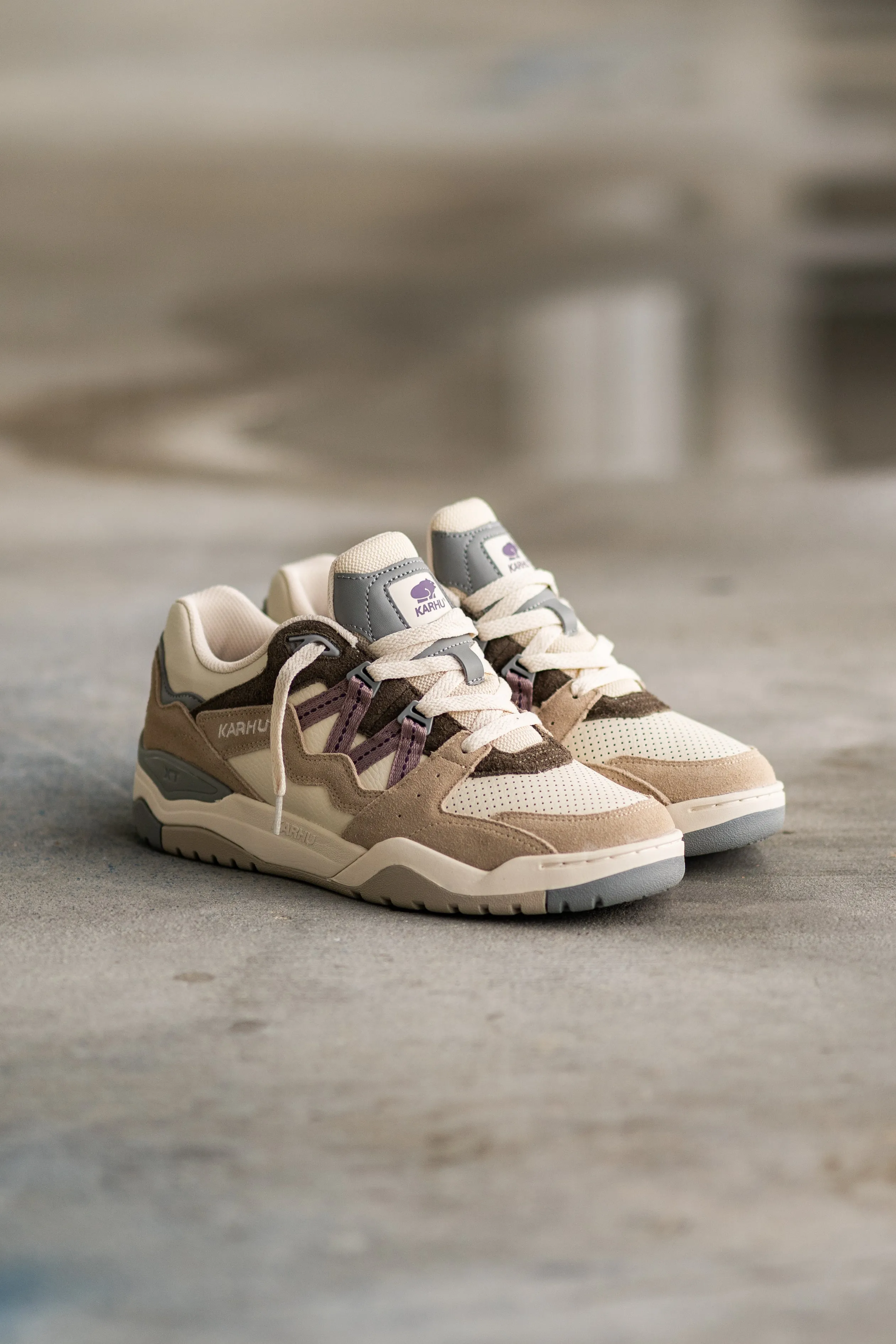 Karhu Fusion XT (Arctic Wolf/Quail) Padded cushioning