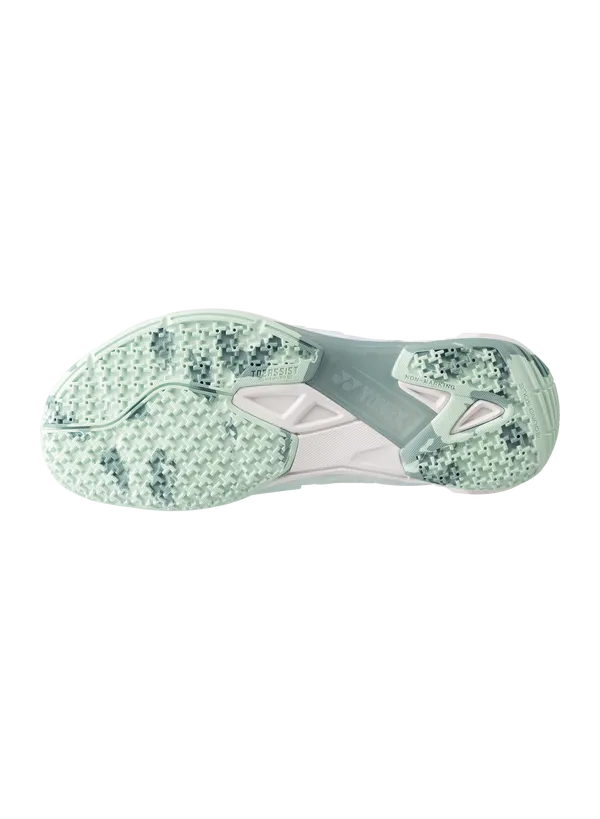 Explode Start Yonex 2025 Power Cushion Cascade Drive 2 Badminton Shoes [White/Green]