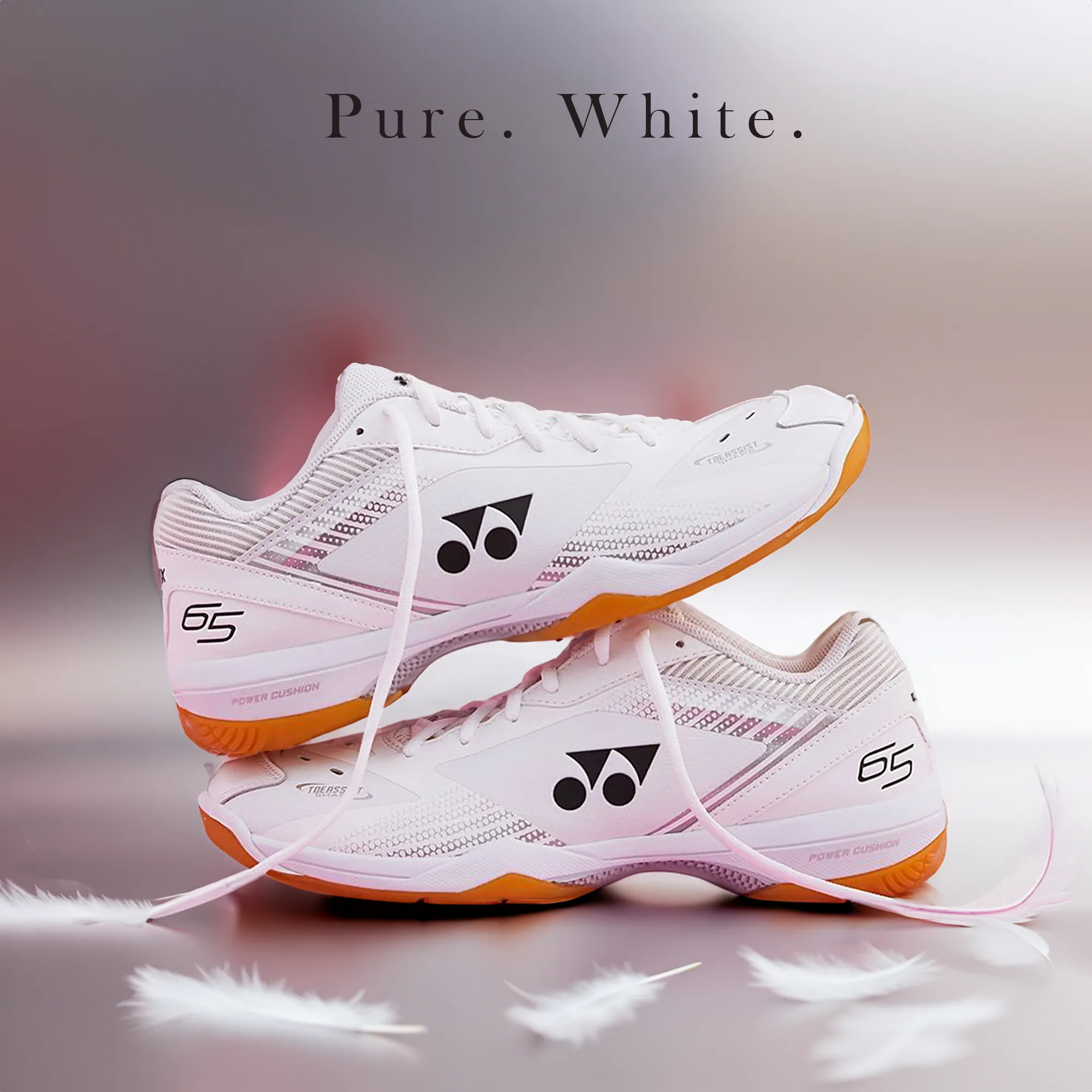 Yonex Power Cushion 65 Z3 Men's Limited Edition Court Shoes (Pure White) development
