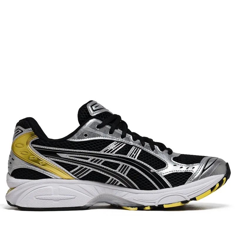 Youth runner fall running Asics Gel-Kayano 14 - Black/Lemon Spark
