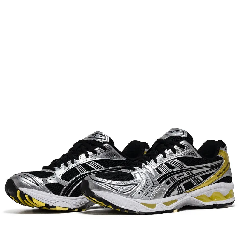 Asics Gel-Kayano 14 - Black/Lemon Spark scratch - resistant - finish - toughness shoes anti - microbial - protection shoes