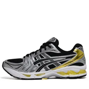 Soft Lining Shoes slow run Asics Gel-Kayano 14 - Black/Lemon Spark