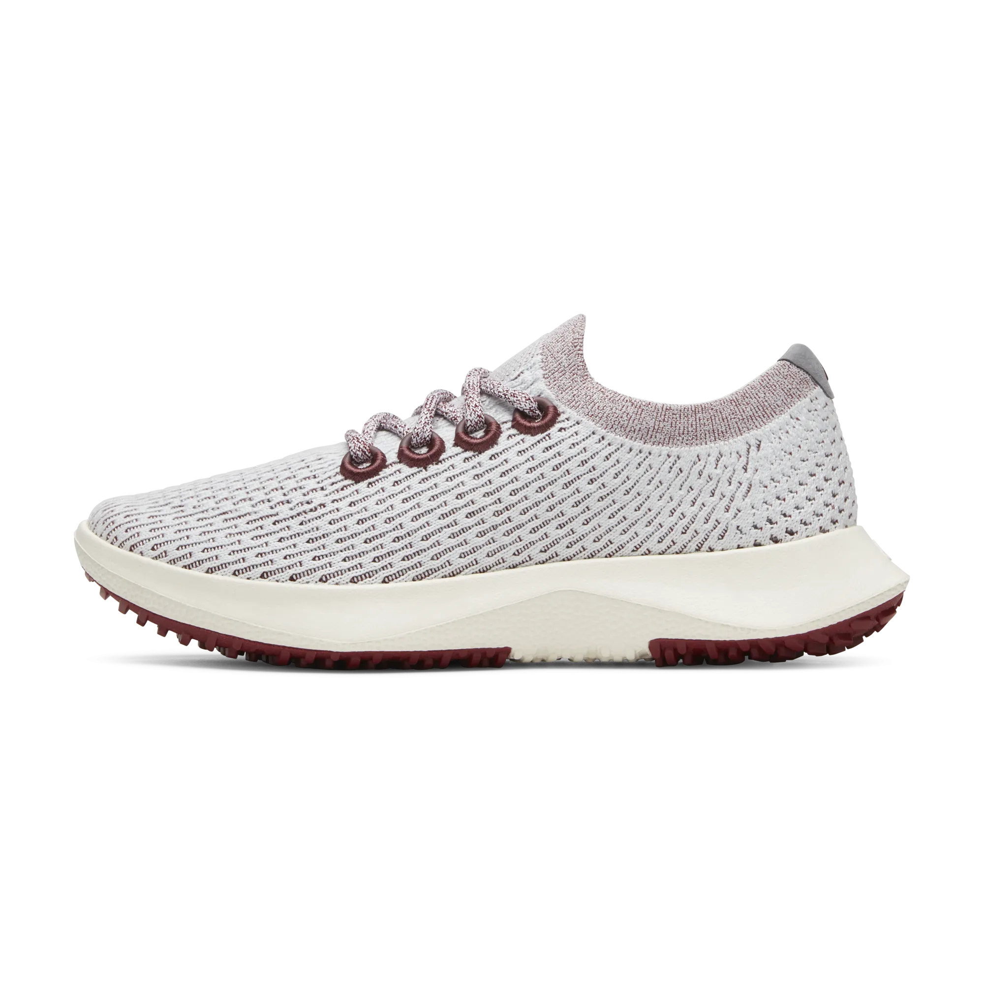 Women's Tree Dasher 2 - Blizzard/Thunder Red (Natural White Sole) Flex Step