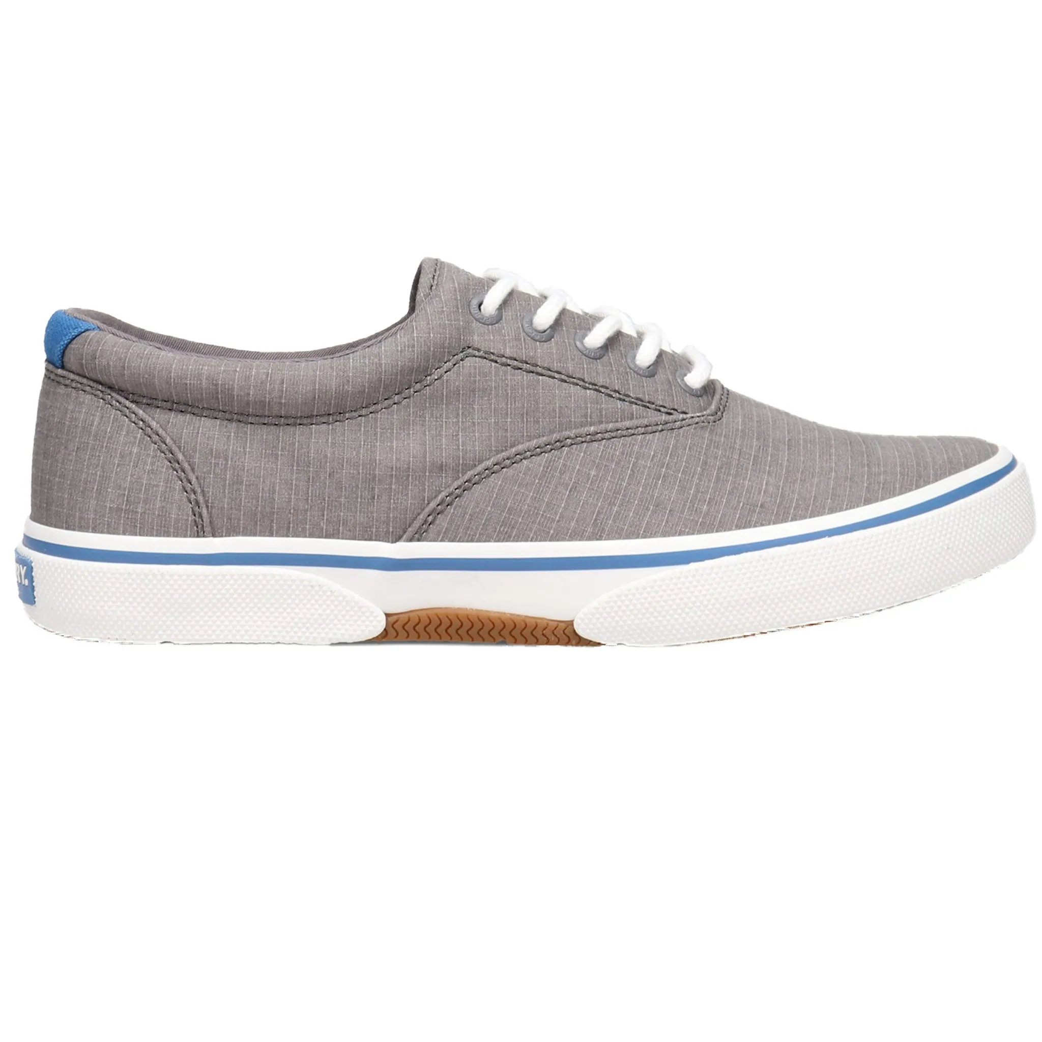 Sperry Men's Halyard CVO RipStop Grey Casual Boat Shoes Insole Comfort