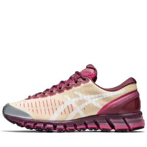 Casual Shoes mid - range quality shoes Above The Clouds x Asics Gel-Quantum 360 I - Soft Yellow/Brisket Red