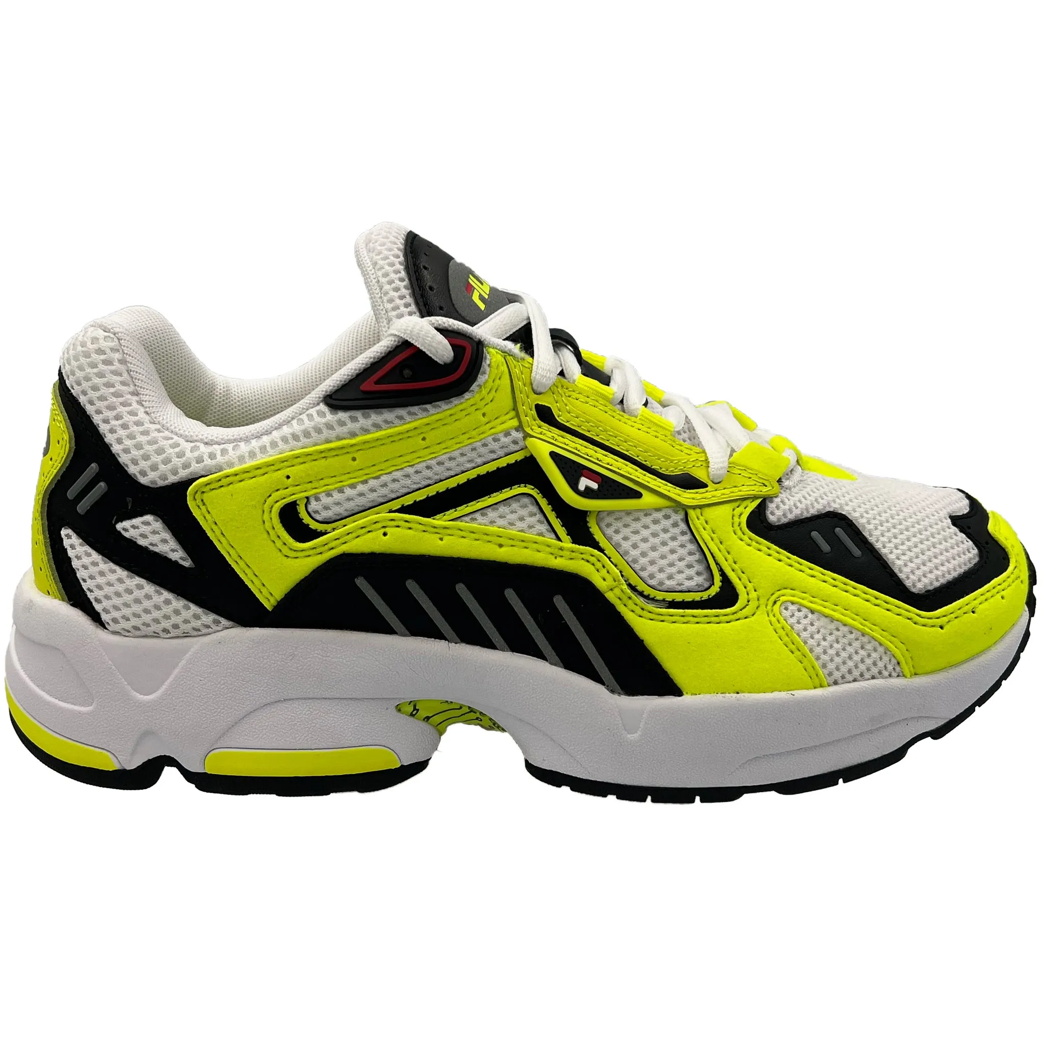 Break Walk Lace Up Design Fila Men's Archive RJV Casual Shoes Silver White Lime Black 1RM01544-067