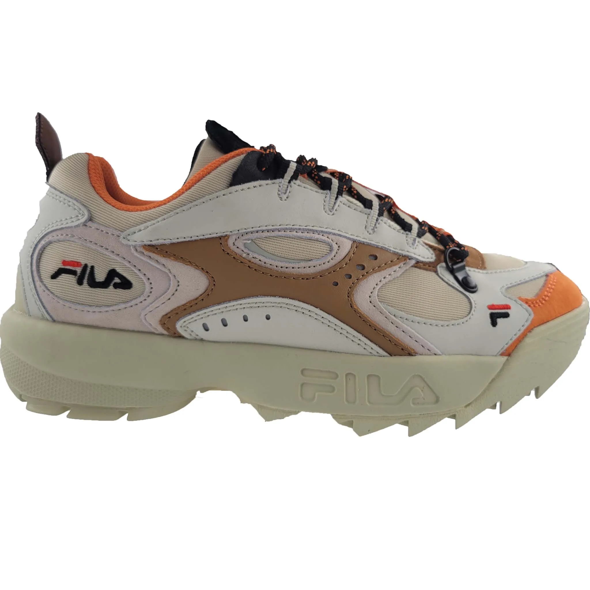 Cruise Ready Fila Men's Boveasorus X Disruptor Mashup Casual Athletic Shoes