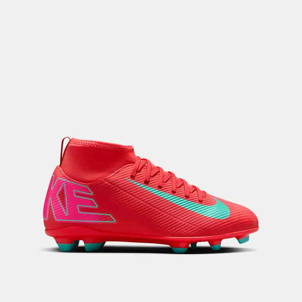 Nike Kids' Mercurial Superfly 10 Club Soccer Cleats thick - soled cricket