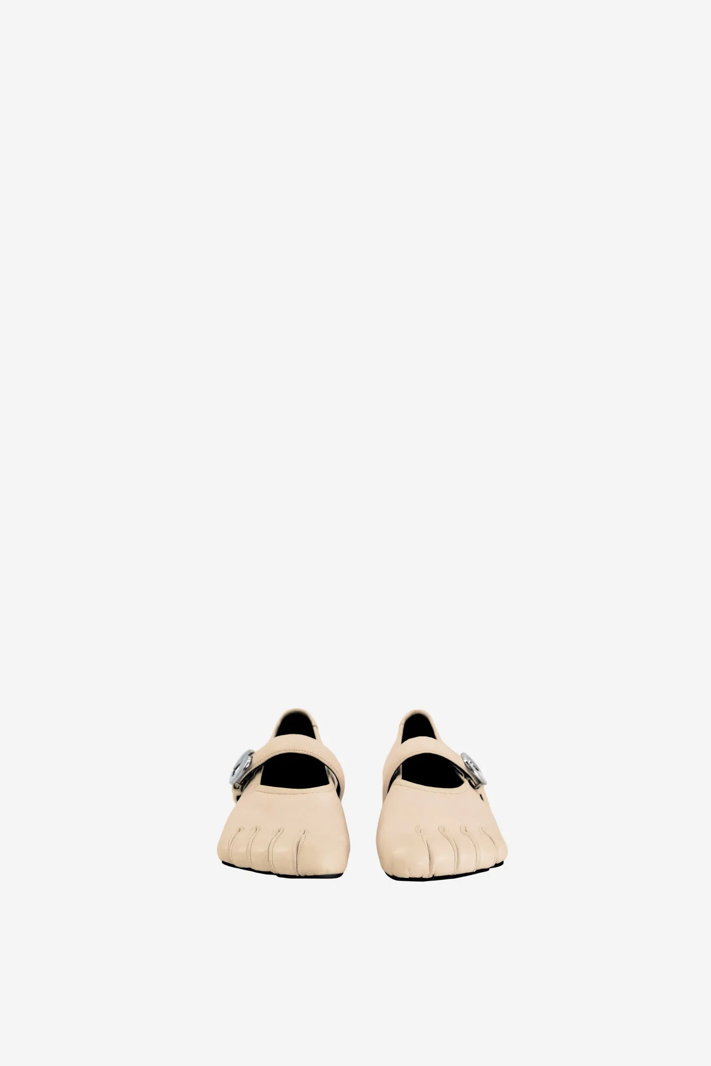 Trail Strong Sturdy Build Five-Toe Ballerina Belt Flat