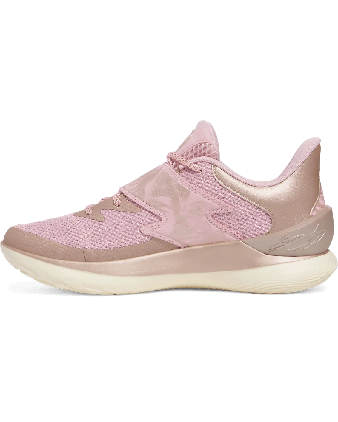 Snug Fit Technology Game Ready Build Curry Fox 1 'Reign Rose' Unisex Basketball Shoes