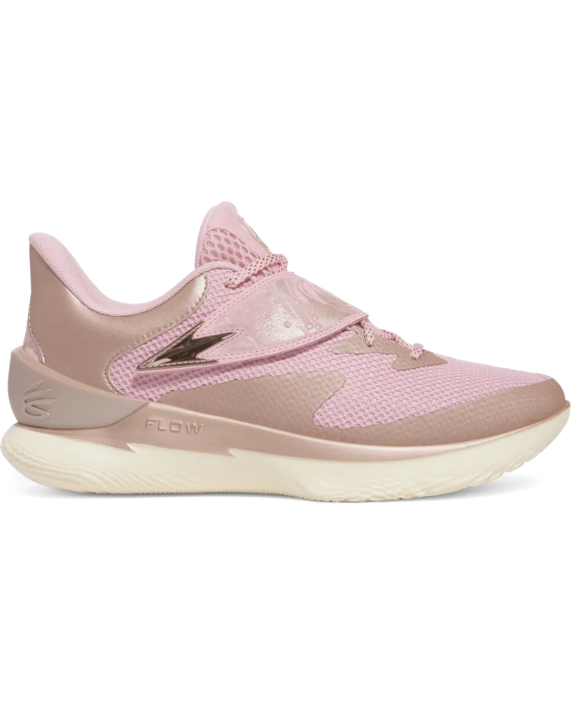 Grip Zone Focus Oxygenated Mesh Panels Curry Fox 1 'Reign Rose' Unisex Basketball Shoes