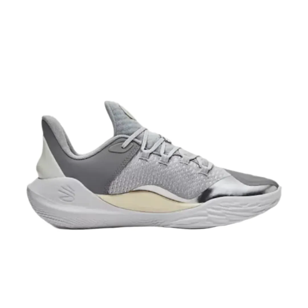 UNDER ARMOUR CURRY 11 YOUNG WOLF  Grey Soft Inner Lining JetBoost Midsole
