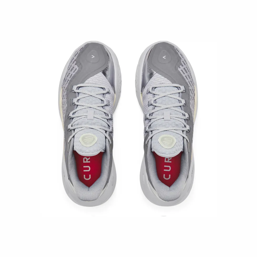 UNDER ARMOUR CURRY 11 YOUNG WOLF  Grey Active Life Stability Control Mechanism