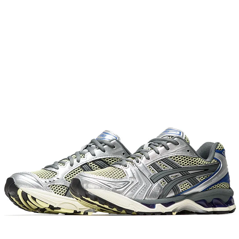 Asics Gel-Kayano 14 - Soft Yellow/Asics Blue high - impact