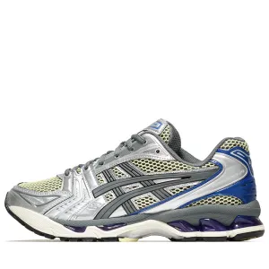 Asics Gel-Kayano 14 - Soft Yellow/Asics Blue running in relay races shoes