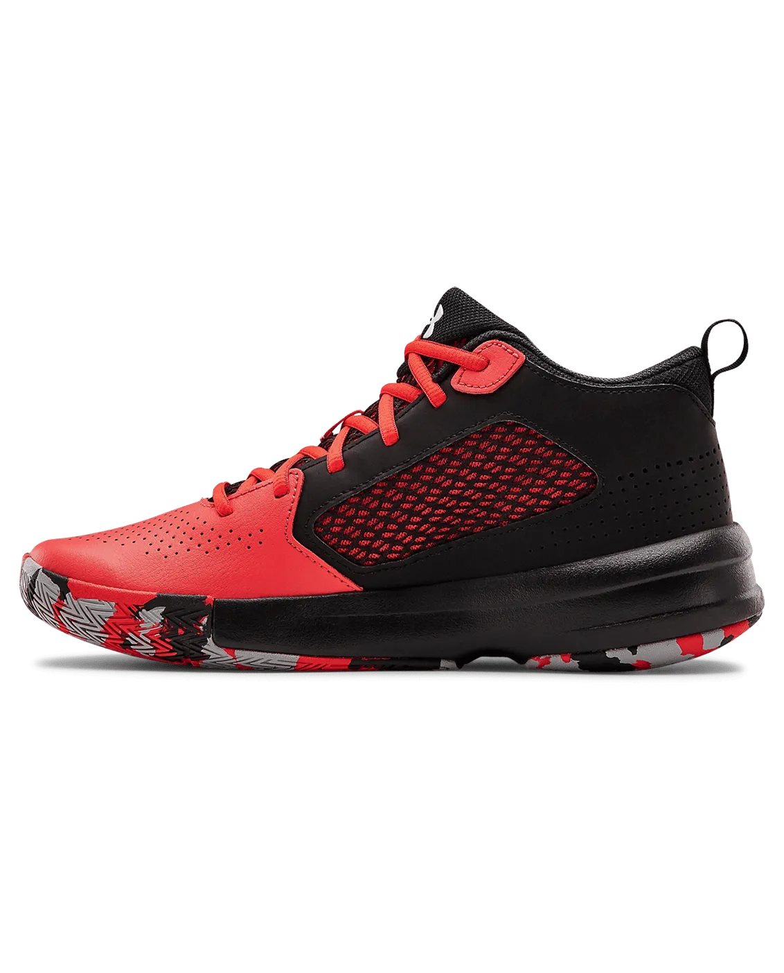 UA Lockdown 5 Adult Basketball Shoes Traction Assist Layer