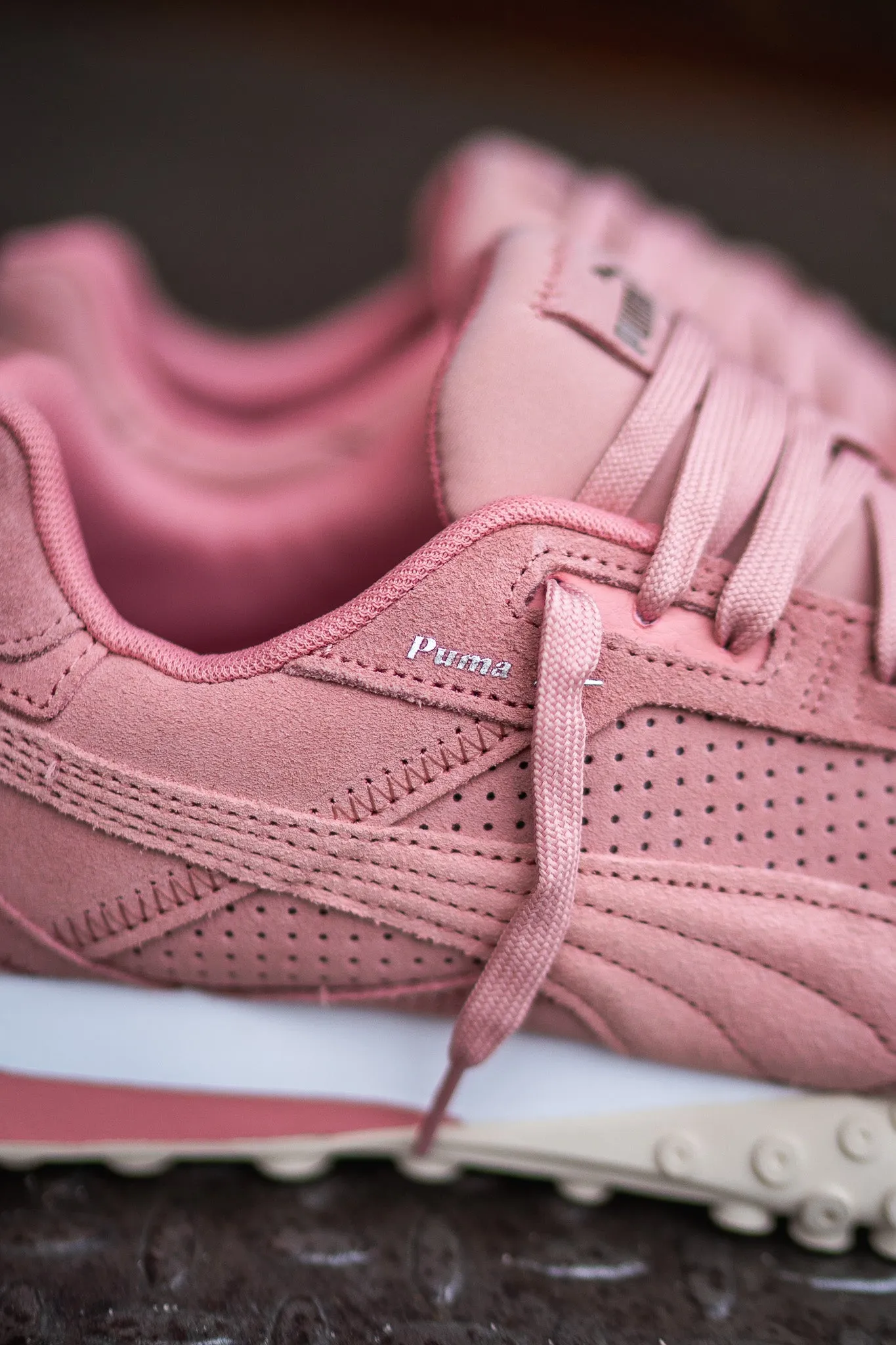 spring fresh Women Puma Blacktop Rider (Future Pink/Alpine Snow)