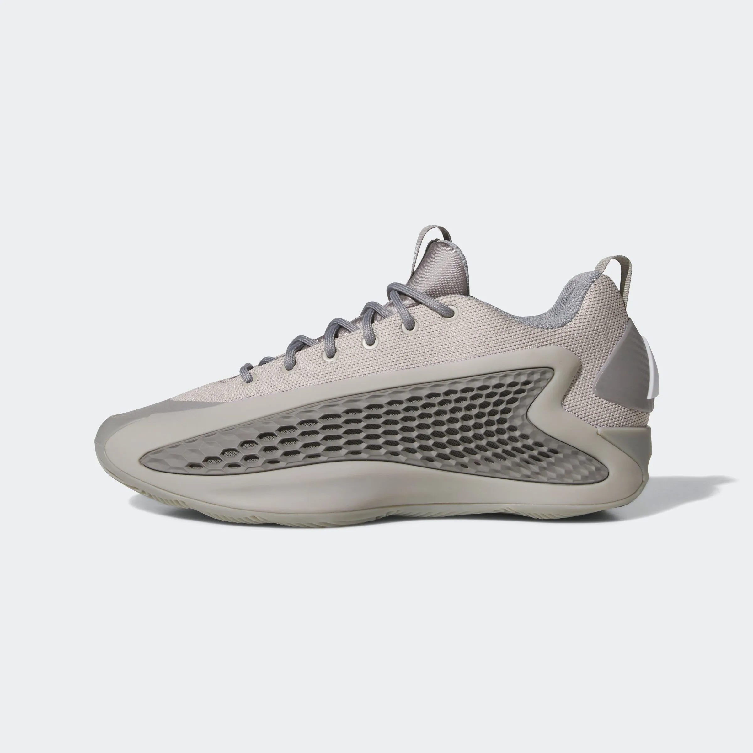ADIDAS Anthony Edwards 1 Low Metallic Grey Everyday Flex