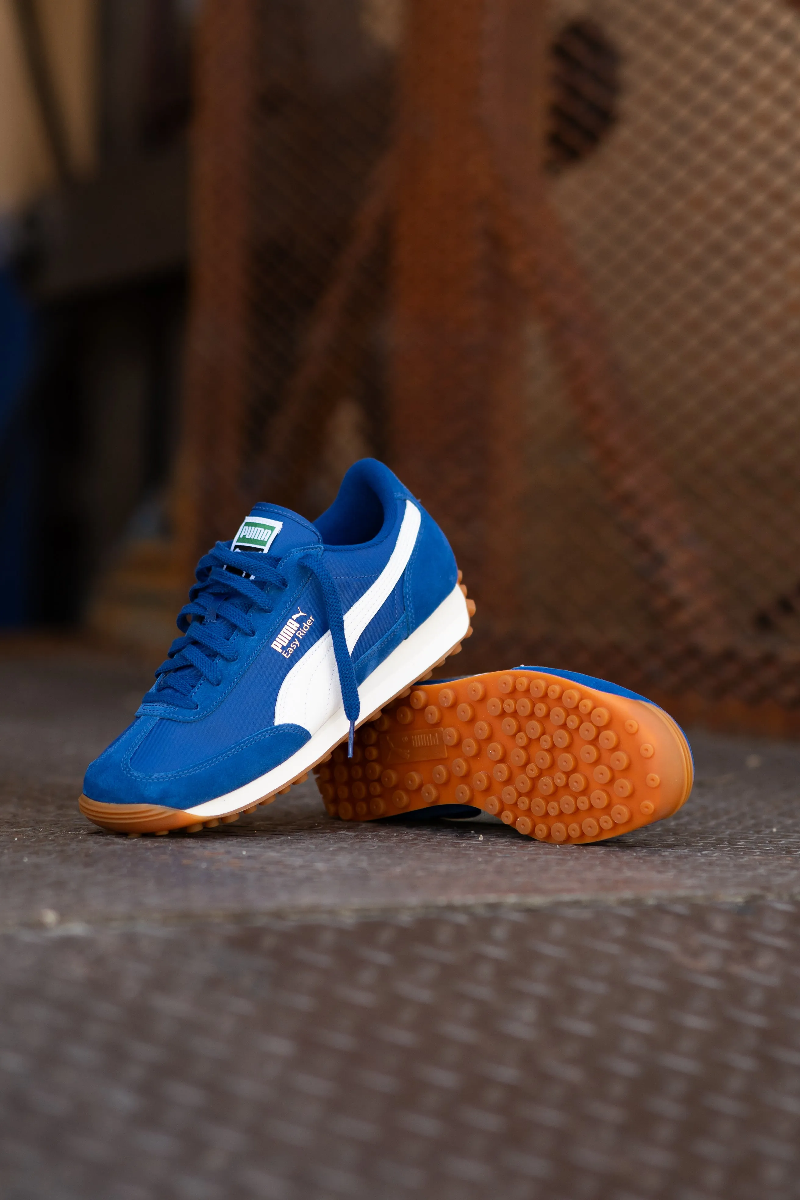 men's shoes shopper Mens Puma Easy Rider Vintage (Clyde Royal/ Puma White)