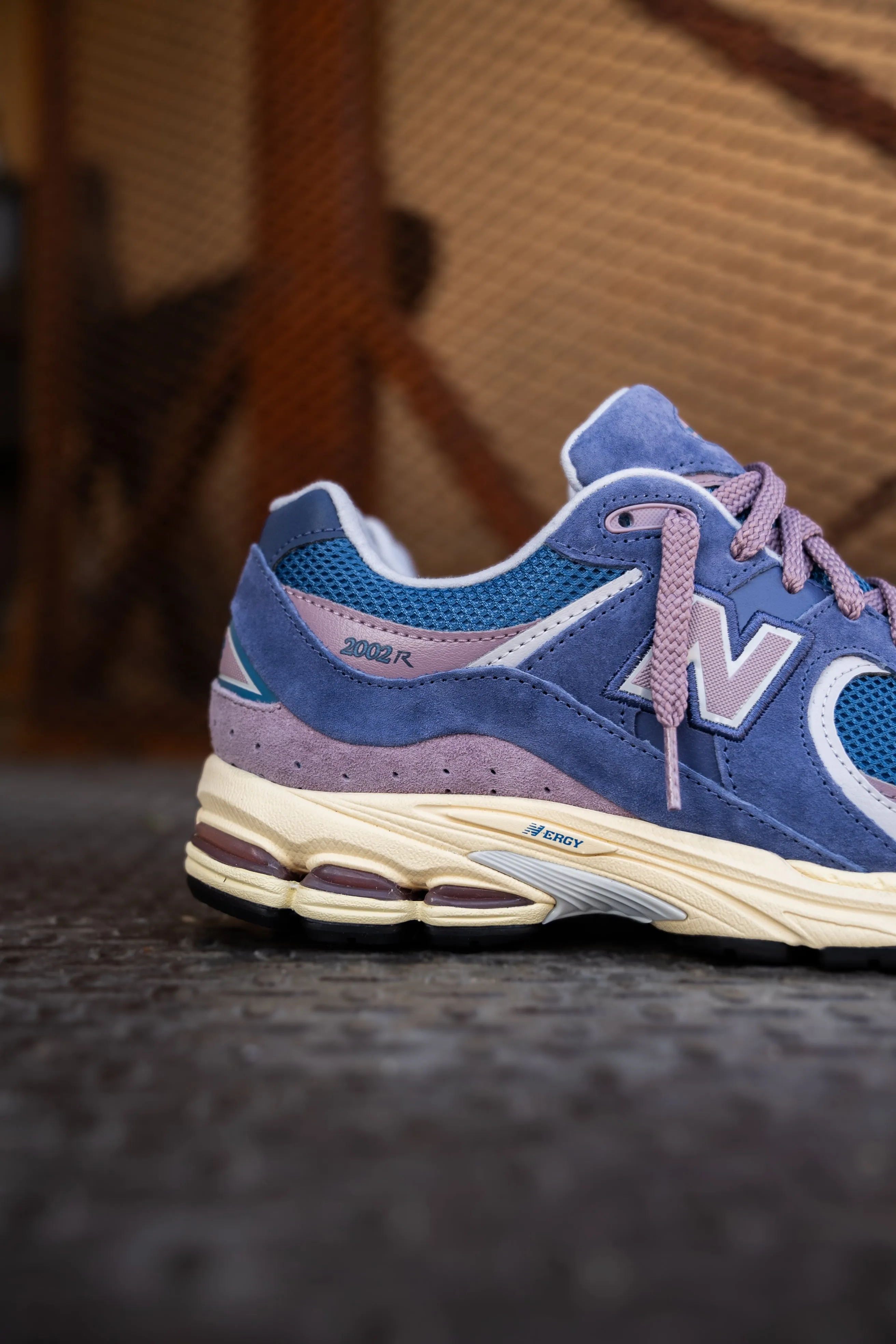 Upgraded piece Mens New Balance 2002R (Blue/Purple) - U2002RPA
