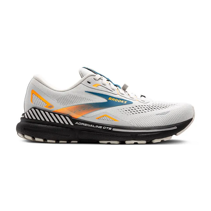 MEN'S ADRENALINE 23 GTX - D - 071 OYSTER MUSHROOM/ORANGE/BLUE Slip   On