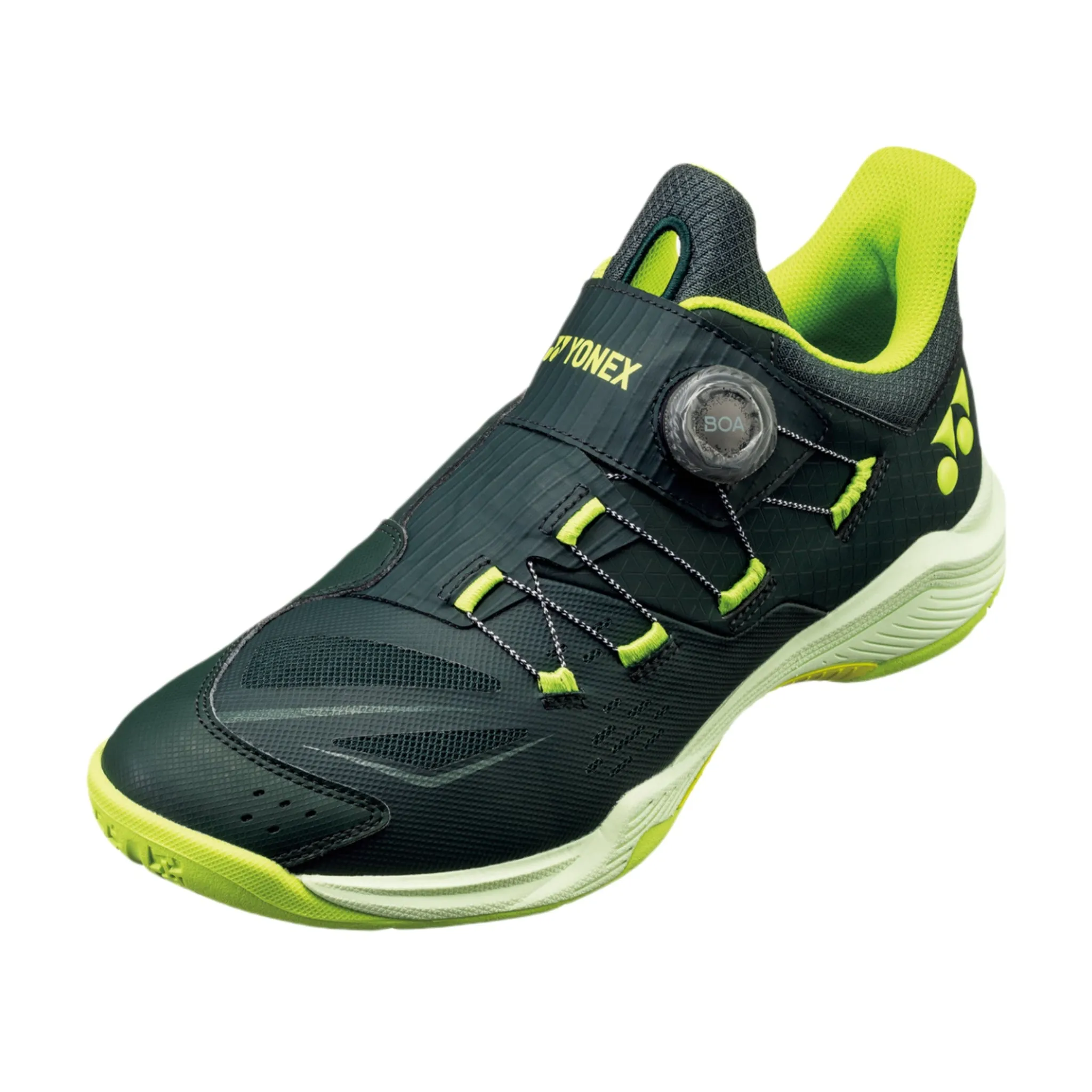 Comfort Titan Hard Court YONEX 2025 Power Cushion 88 DIAL 3 UNISEX Badminton Shoes - Deep Green