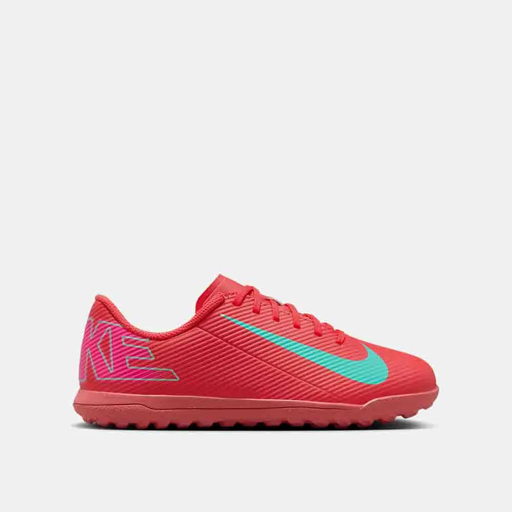 Nike Kids' Mercurial Vapor 16 Club Soccer Turf Shoes Vibrant Design