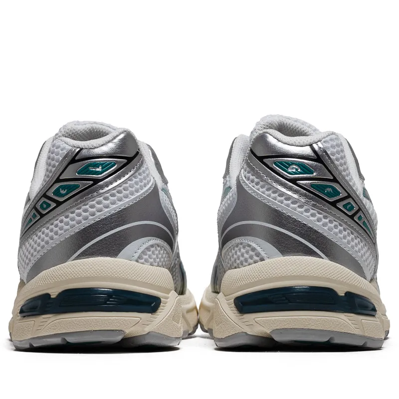 Asics Gel-1130 - White/Rainy Lake nicely colored moisture - wicking shoes